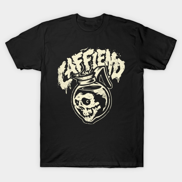 Caffiend T-Shirt by heartattackjack